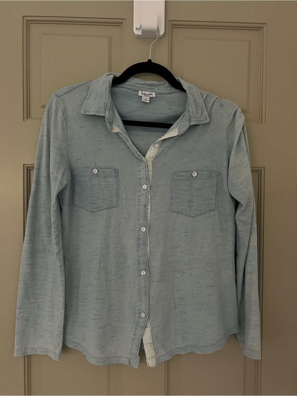Splendid Button Up Linen-like!